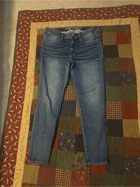 American Eagle Outfitters Women’s Blue Jeggings - Women’s Size 8 Short